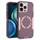 showdd Designed for iPhone 15 Pro Max Case Magnetic Drop Protection Heavy DutyCompatible with MagSafeDustproofNo Fading No Yellowingfor Men Women Purple Rose Gold