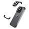LEKEVO Frameless Fit for iPhone 15 Pro Max Bumper Case with Camera Lens Protector Slim Soft TPU Shockproof Phone Cover Minimalist Yet Protective Shell Black