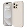 COFFKER Compatible with iPhone 15 Pro Max Case Liquid Silicone Case Full Body Shockproof Protective Cover Slim Thin Phone Case with Soft AntiScratch Microfiber Lining 67 inchStone