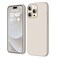COFFKER Compatible with iPhone 15 Pro Max Case Liquid Silicone Case Full Body Shockproof Protective Cover Slim Thin Phone Case with Soft AntiScratch Microfiber Lining 67 inchStone