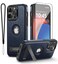 WTCASE Magnetic for iPhone 15 Pro Max Leather CaseBuiltin Invisible Stand Compatible with Magsafe Protective Slim Kickstand Phone Cover Compatible with iPhone 15 Pro Max 2023 67 Blue