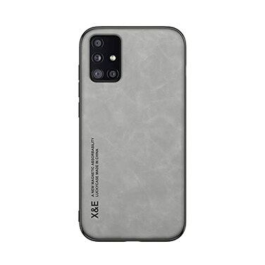 Kepuch Silklike Case for Samsung Galaxy A71 5G Cover Bumper Builtin Metal Plate for Samsung Galaxy A71 5G Gray