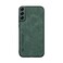 Kepuch Silklike Case for Samsung Galaxy S21 FE 5G Cover Bumper Builtin Metal Plate for Samsung Galaxy S21 FE 5G Green