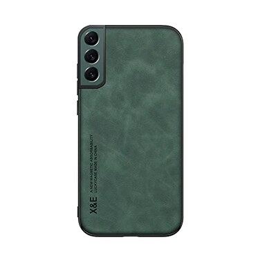 Kepuch Silklike Case for Samsung Galaxy S21 FE 5G Cover Bumper Builtin Metal Plate for Samsung Galaxy S21 FE 5G Green