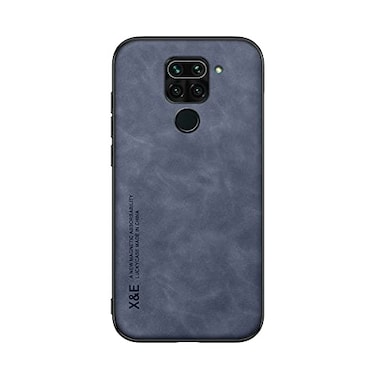 Kepuch Silklike Case for Redmi Note 9 4GRedmi 10X 4G Cover Bumper Builtin Metal Plate for Redmi Note 9 4GRedmi 10X 4G Blue
