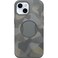 OtterBox iPhone 15 iPhone 14 and iPhone 13 OtterGrip Symmetry Series Case Iron CAMO Grey Builtin Grip Sleek case Snaps to MagSafe Raised Edges Protect Camera Screen