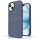 Speck MagSafe Case for iPhone 15 Plus Drop Camera Protection SoftTouch Secure Grip Wireless Charging Compatible 67 Inch iPhone 14 Plus Compatible Grip Blue