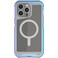 Ghostek Atomic Slim iPhone 15 Pro Max Case Iridescent Fluorescent Aluminum Bumper Cover Shockproof iPhone Case Wireless Charging Compatible iPhone 15 Pro Max Case MagSafe 67 Prismatic