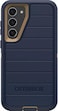 OtterBox Galaxy S23 Only Defender Series Case Blue Suede Shoes Rugged Durable with Port Protection Case Only Microbial Defense Protection NonRetail Packaging
