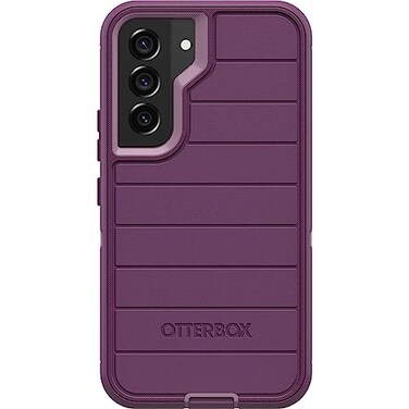 OtterBox Defender Series Case for Samsung Galaxy S22 Only Case Only Microbial Defense Protection NonRetail Packaging Happy Purple