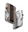 Aulumu G03 Mens Wallet Leather Metal Card Case Compatible with MagSafe Multi Function Mobile Phone StandGrip Bottle Opener RFID Shielding Cards