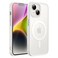 JETech Magnetic Case for iPhone 14 61Inch Compatible with MagSafe Translucent Matte Back Slim Shockproof Phone Cover Starlight