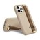 CUSTYPE Compatible with iPhone 14 Pro Max Case with Adjustable Wristband Strap KickstandFinger Grip Loop Leather Case for Women Girl for iPhone 14 Pro Max 67inchBrown