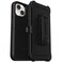 OtterBox iPhone 14 iPhone 13 Only Defender Series Case Black Rugged Durable with Port Protection Includes Holster Clip Kickstand NonRetail Packaging