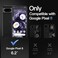 JETech Magnetic Case for Google Pixel 8 62Inch 2023 Compatible with MagSafe Translucent Matte Back Shockproof Phone Cover Obsidian