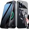 SIYUKBM Full Camera Protection Mechanical LockMagnetic Privacy Case for iPhone 15 Pro MaxCompatible with MagSafeCD Metal Ring Full Body Shockproof Metal Bumper 9H Anti Peeping Glass CoverBlack