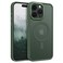 BENTOBEN Magnetic for iPhone 15 Pro Max CaseCompatible with MagSafe Translucent Matte Frosted AntiFingerprint Slim Shockproof Women Men Protective Cover Case for iPhone 15 Pro Max 67Dark Green