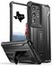 CaseBorne V Compatible with Samsung Galaxy S24 Ultra Case Extremely Rugged Military Grade 5Layer Construction with Builtin Stand Formerly ArmadilloTek Black