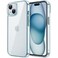 JETech Case for iPhone 15 61Inch NonYellowing Shockproof Phone Bumper Cover AntiScratch Clear Back Blue