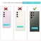 ONOLA Compatible with Samsung Galaxy S24 Ultra Case with HD Screen Protector Heavy Duty Shockproof Dropproof 3Layer Cover Phone CasePurpleSkyBlue