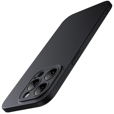 JETech Slim Case for iPhone 15 Pro 61Inch with Camera Lens Full Cover Protection UltraThin Lightweight Matte Finish Minimalist Protective Phone Cover Black Titanium