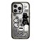CASETiFY Impact iPhone 15 Pro Case 4X Military Grade Drop Tested 82ft Drop Protection INAP Sticker 01 Clear Black