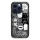 CASETiFY Impact iPhone 15 Pro Case 4X Military Grade Drop Tested 82ft Drop Protection INAP Sticker 01 Clear Black