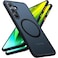 TORRAS Magnetic Shockproof Designed for Samsung Galaxy S24 Plus Case Military Grade Drop Tested Compatible with MagSafe Translucent Slim Hard Protective Case for S24 Plus Case Black