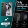 JETech Slim Fit Case for Samsung Galaxy S24 Ultra 5G Camera Lens Full Protection Soft TPU Thin Protective Phone Cover with Matte Finish Shockproof Black