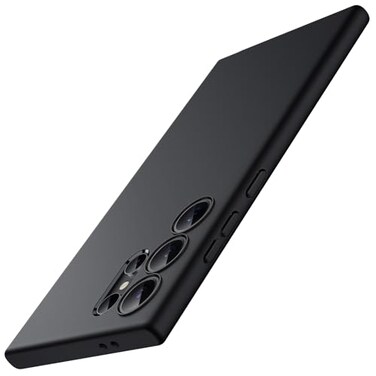 JETech Slim Fit Case for Samsung Galaxy S24 Ultra 5G Camera Lens Full Protection Soft TPU Thin Protective Phone Cover with Matte Finish Shockproof Black