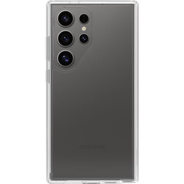OtterBox Samsung Galaxy S24 Ultra Symmetry Series Clear Case Clear UltraSleek Wireless Charging Compatible Raised Edges Protect Camera Screen