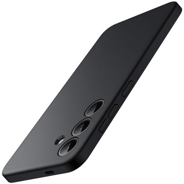 JETech Slim Fit Case for Samsung Galaxy S24 5G Camera Lens Full Protection Soft TPU Thin Protective Phone Cover with Matte Finish Shockproof Black