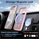 MOCCA Strong Magnetic for iPhone 14 Pro Case Compatible with Magsafe13FT Military Drop Protection Slim Translucent Matte Shockproof Case for iPhone 14 Pro Phone Case 61 Pink