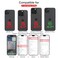 KSELF Leather Case for iPhone 15 Plus Case Thin Flexible Soft Grip Luxury Cover Protective Slim with Kickstand Shockproof Phone Cases Compatible with iPhone 15 Plus 67 Brown