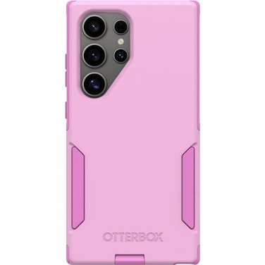 OtterBox Samsung Galaxy S24 Ultra Commuter Series Case Run Wildflower Pink Slim Tough PocketFriendly with Port Protection