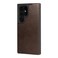 TORRO Case Compatible with Samsung Galaxy S24 Ultra 5G Premium Leather Bumper Case Dark Brown