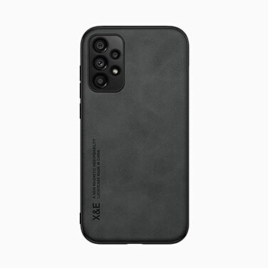 Kepuch Silklike Case for Samsung Galaxy A52 5G Cover Bumper Builtin Metal Plate for Samsung Galaxy A52 5G Black