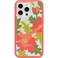 OtterBox iPhone 15 Pro MAX Only Symmetry Series Clear Case QUILTED POPPIES Red snaps to MagSafe ultrasleek raised edges protect camera screen