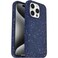 OtterBox Core Series for MagSafe for iPhone 15 Pro Blueberry Pie Blue Sleek Rubber Design Smooth Finish Camera Bumpers and Protective Screen Lip UltraThin Sleek iPhone Case