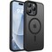CACOE Magnetic Case for iPhone 15 Pro 61 inchCompatible with MagSafe Magnetic Car Phone MountNot Yellowing AntiScratch Matte Black