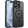 CACOE Magnetic Case for iPhone 15 Pro 61 inchCompatible with MagSafe Magnetic Car Phone MountNot Yellowing AntiScratch Matte Black
