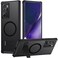 TIANNIUKE Magnetic Case for Samsung Galaxy Note 20 Ultra Translucent Matte AntiFingerprintCompatible with MagSafeAdjustable KickstandShockproof Protective Phone Case Black