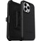OtterBox iPhone 15 Pro Max Only Defender Series Case Black Screenless Rugged Durable with Port Protection Holster Clip Includes Microbial Defense Protection