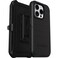 OtterBox iPhone 15 Pro Only Defender Series Case Black Screenless Rugged Durable with Port Protection Holster Clip Includes Microbial Defense Protection