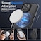 Yzoiko Strong Magnetic case for iPhone 15 Pro Max 10Ft MilitaryGrade Protection Compatible with fit MagSafe Shockproof Slim Thin Cover 67 inch 15 Pro Max Phone case Black Bumper