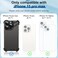 aidvaia Phone Case Compatible with iPhone 15 Pro Max Compatible with Lens Camera Protection Frameless Minimalist Design Extremely Highlighting Personality