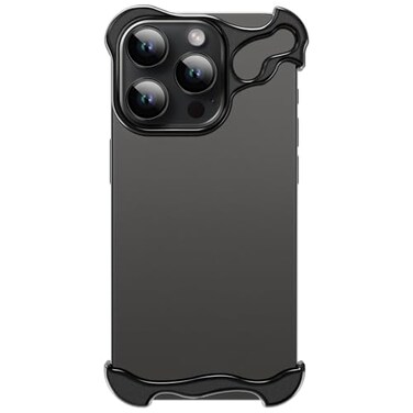 aidvaia Phone Case Compatible with iPhone 15 Pro Max Compatible with Lens Camera Protection Frameless Minimalist Design Extremely Highlighting Personality