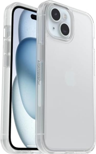OtterBox SYMMETRY SERIES Case for iPhone 15 iPhone 14 and iPhone 13 Clear