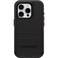 OtterBox iPhone 15 Pro Only Defender Series Case Black Case Only Screenless Rugged Durable with Port Protection Microbial Defense Protection