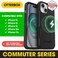 OtterBox iPhone 17e iPhone 16e iPhone 15 iPhone 14 and iPhone 13 Commuter Series Case MagSafe Edition Black Slim Tough PocketFriendly with Port Protection